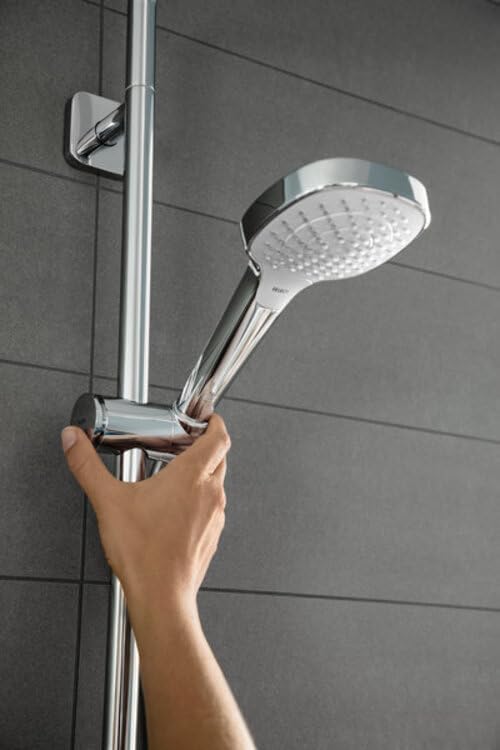 hansgrohe Croma Select E Duschset 0,65m, 3 Strahlarten, Weiss/Chrom 0,65m Set 3 Strahlarten (Multi)