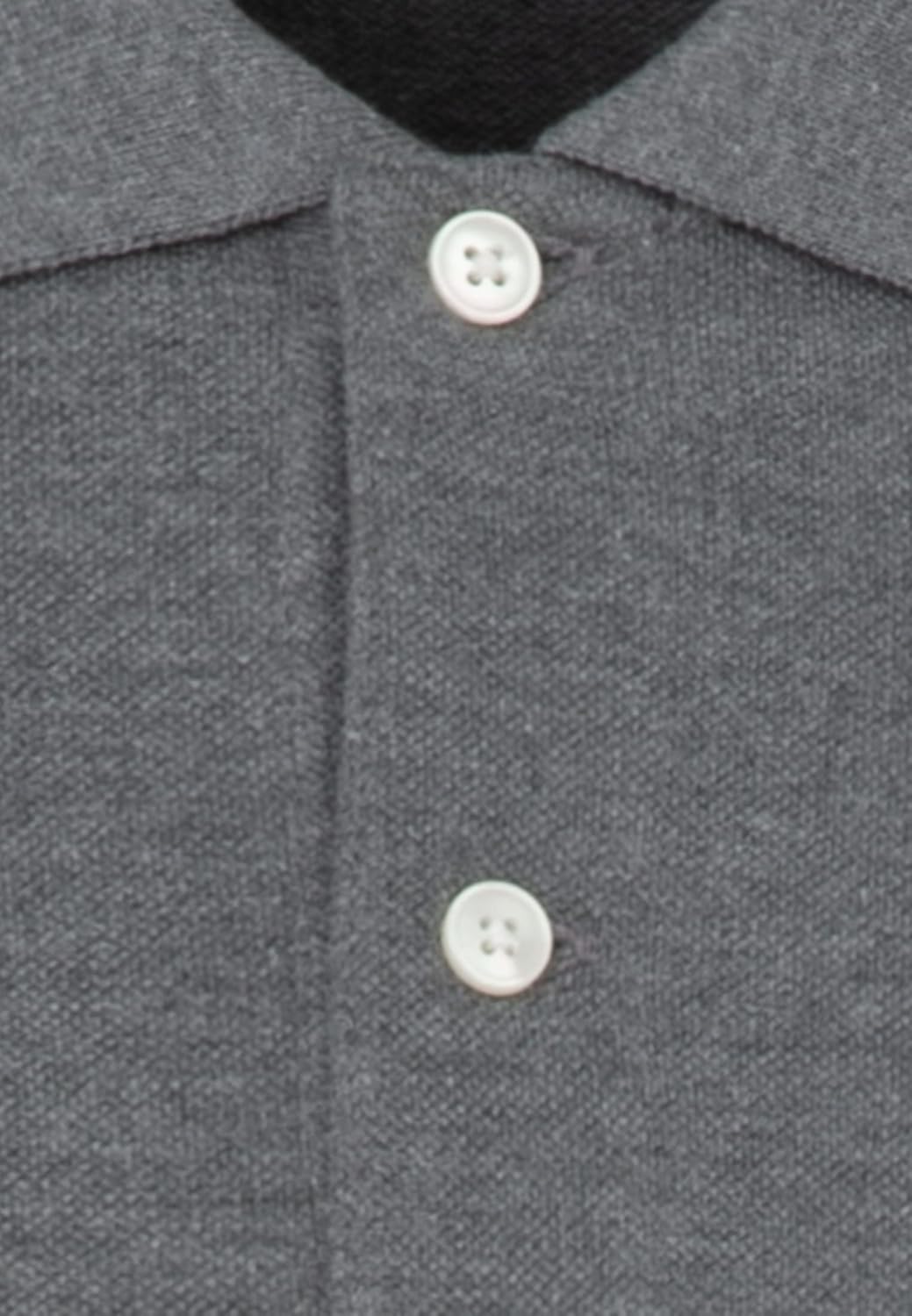 Seidensticker Herren Slim Fit Poloshirt Langarm Polo Shirt S Grau, S Grau