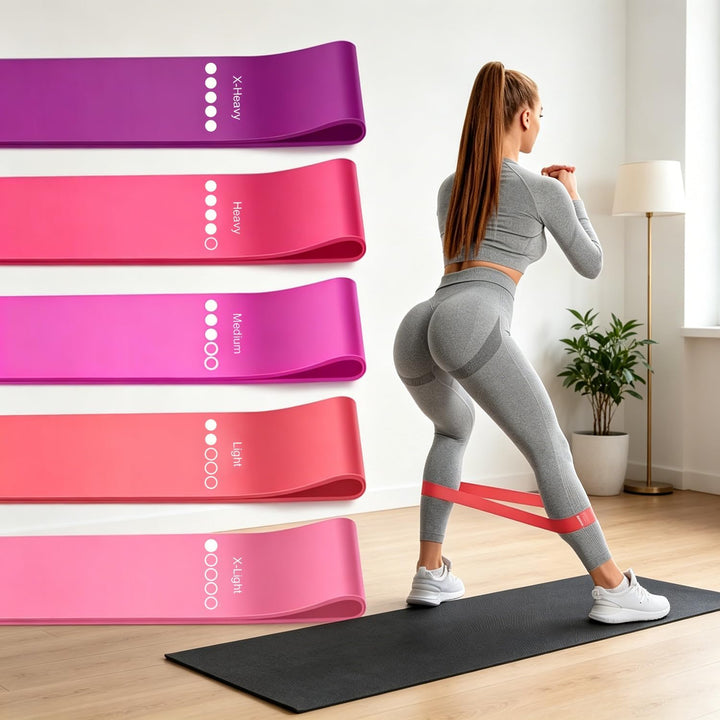 Pilates Board Upgraded, 6-in-1 Faltbares Pilates Reformer Set für Zuhause, Multifunktionales Ganzkör