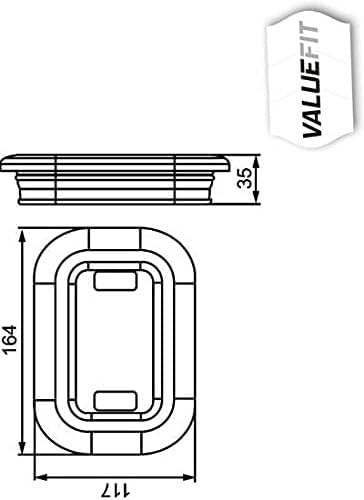 HELLA - Blinkleuchte - Valuefit - LED - 12/24V - Einbau - Stecker: offene Kabelenden - Menge: 1 - 2B