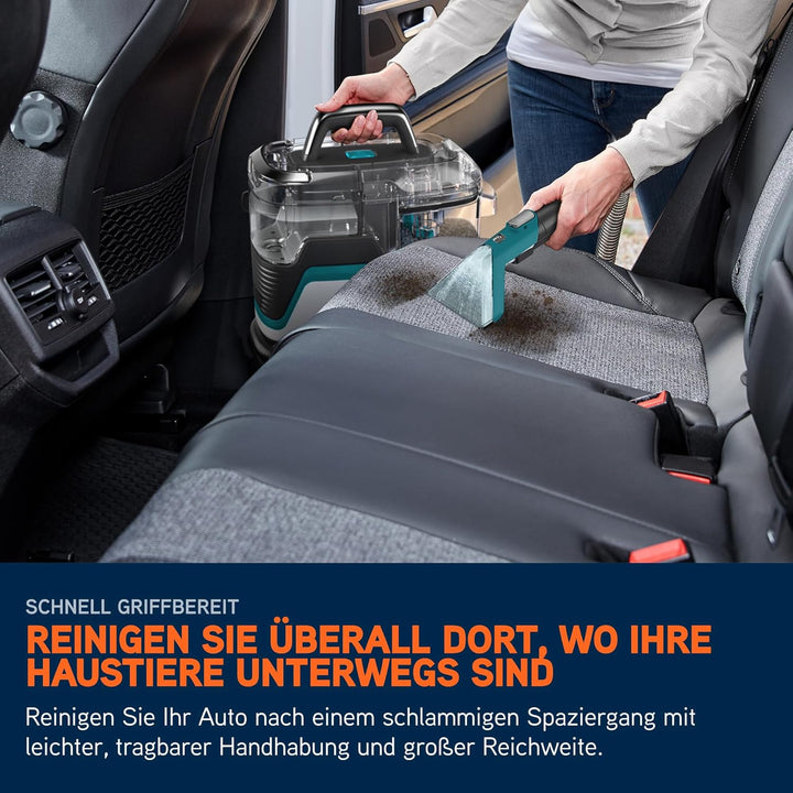Vax SpotWash Home Duo Pet-Edition Fleckenreiniger Teppich-und Polsterreiniger Gerät mit SpinScrub-Te