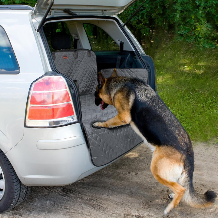 JOEJOY Kofferraumschutz für Hunde mit Seiten- und Ladeschwellenschutz, Universal Kofferraum Schutzma