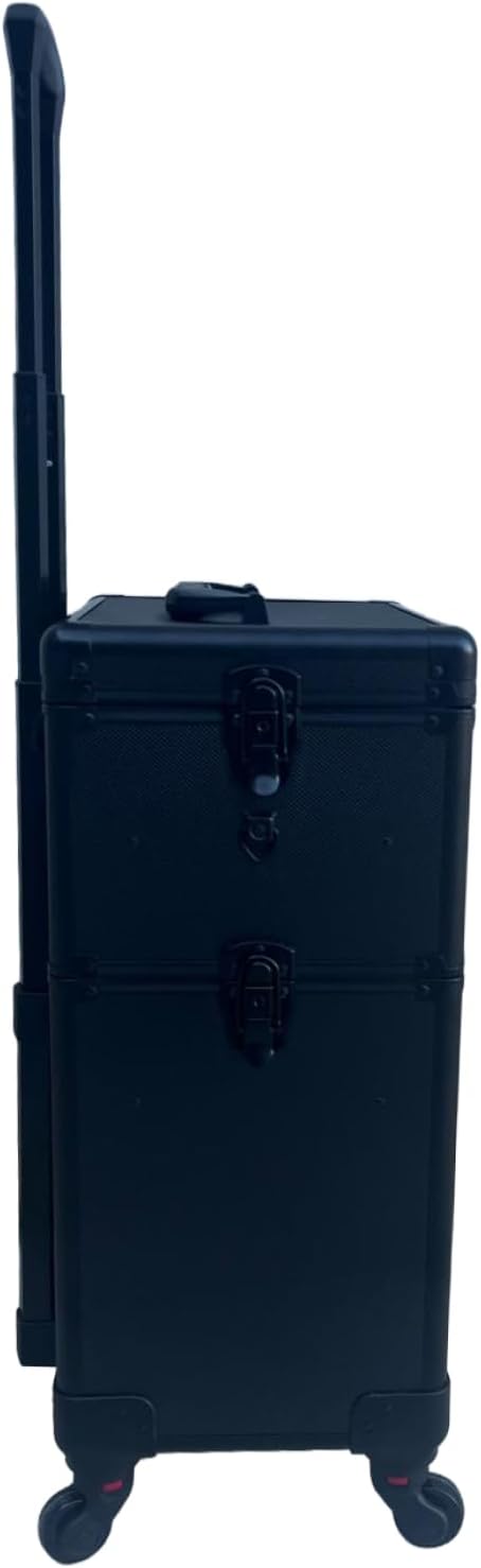Friseurkoffer Trolley - Schminkkoffer Trolley - Schminkkoffer - Beauty Case - schwarz