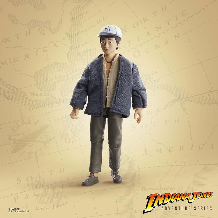 Hasbro Indiana Jones und der Tempel des Todes Adventure Series Shorty, 15 cm grosse Indiana Jones Ac