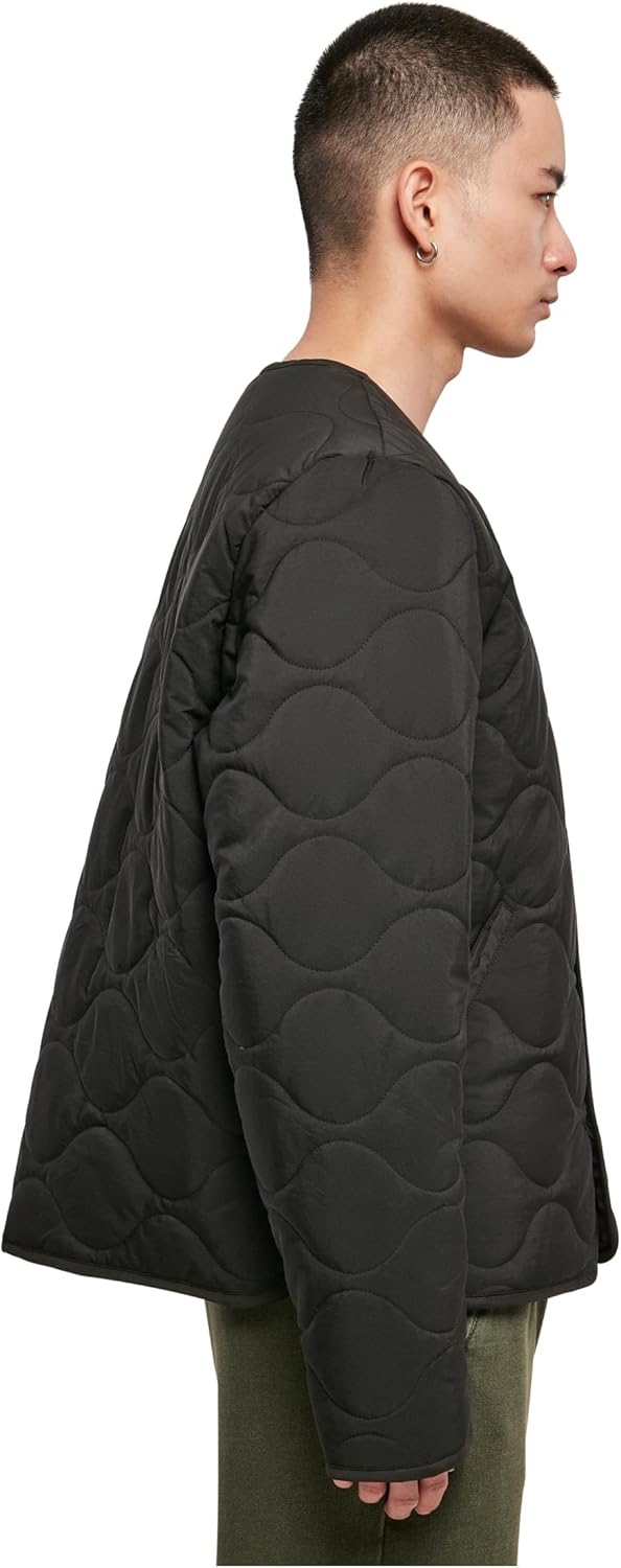 Urban Classics Herren Liner Jacket L Schwarz, L Schwarz