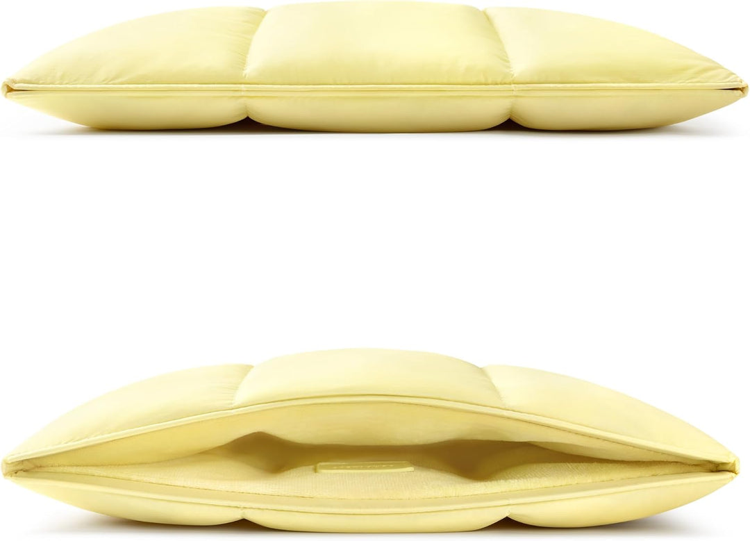 Comfyable Puffy Laptop-Hülle, 33 cm (14 Zoll), gesteppte Puffer-Laptop-Tragetasche, Kissenhülle, kom