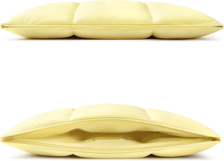 Comfyable Puffy Laptop-Hülle, 33 cm (14 Zoll), gesteppte Puffer-Laptop-Tragetasche, Kissenhülle, kom