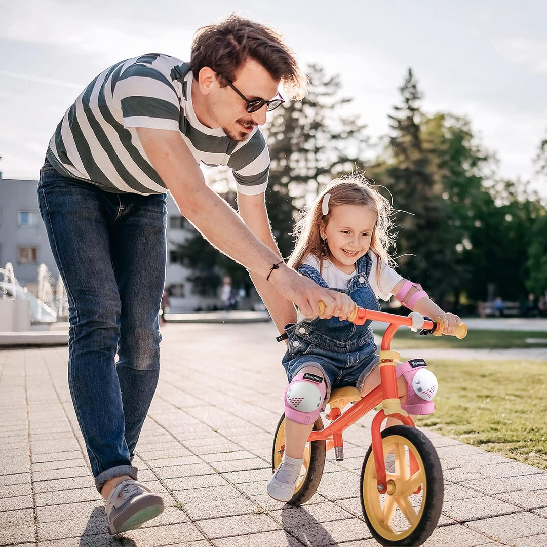 BOSONER Knieschoner Kinder Schoner Inliner Protektoren 6er Set Schützer Inliner Inline Skates Knie U