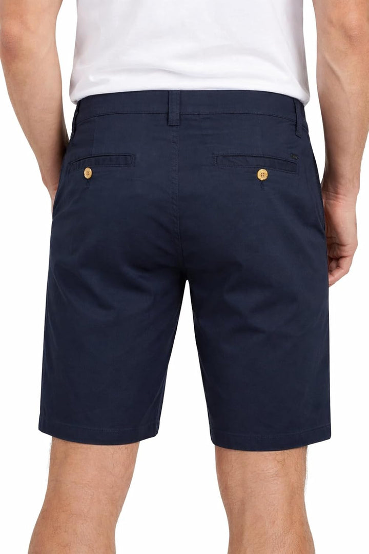 Xact Herren Chino Shorts Baumwoll Stretch Regular Fit Kurze Hose Sommer Bermuda Golf Business Casual