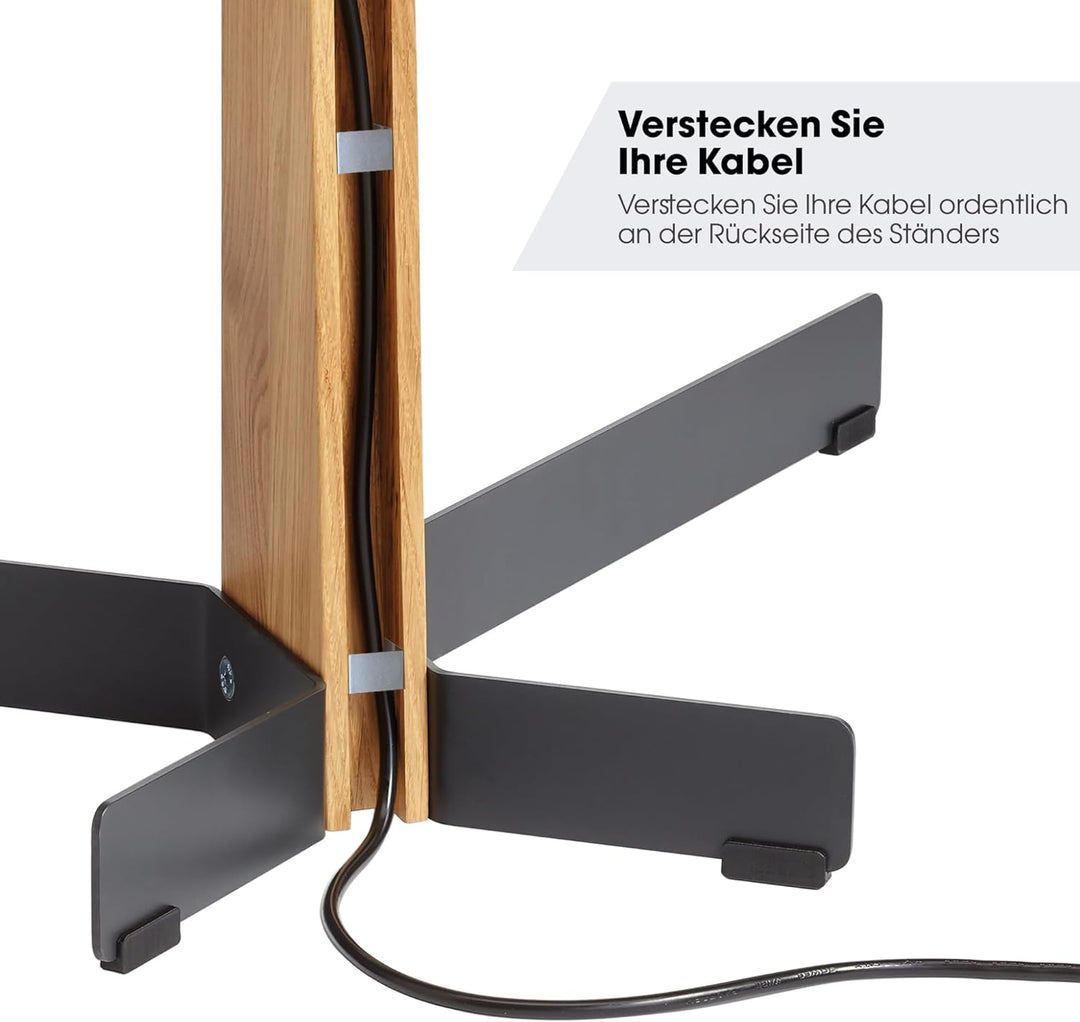 Vogels TV-Ständer für 40-77 Zoll Fernseher, Max. 50 kg, Schwenkbar bis zu 90Degree , Max. VESA 600x4