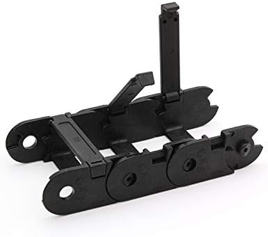 Energiekette CK 24, 60mm breit, Länge 1000mm/736mm (17 Glieder + Anschlusselemente)