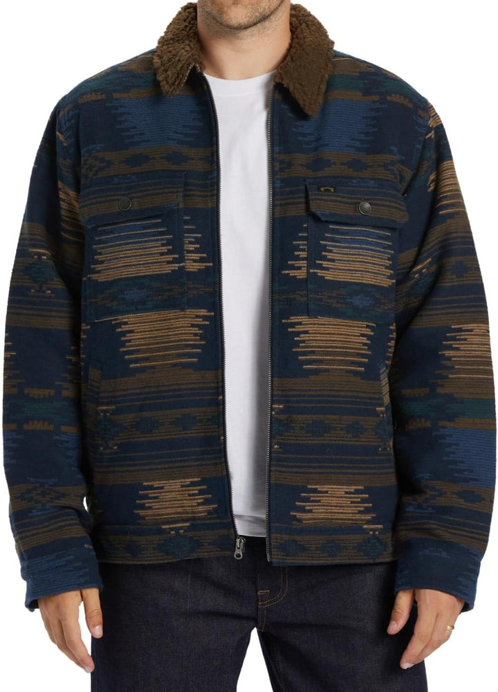 Billabong Herren Barlow Sherpa Windbreaker XL Navy, XL Navy