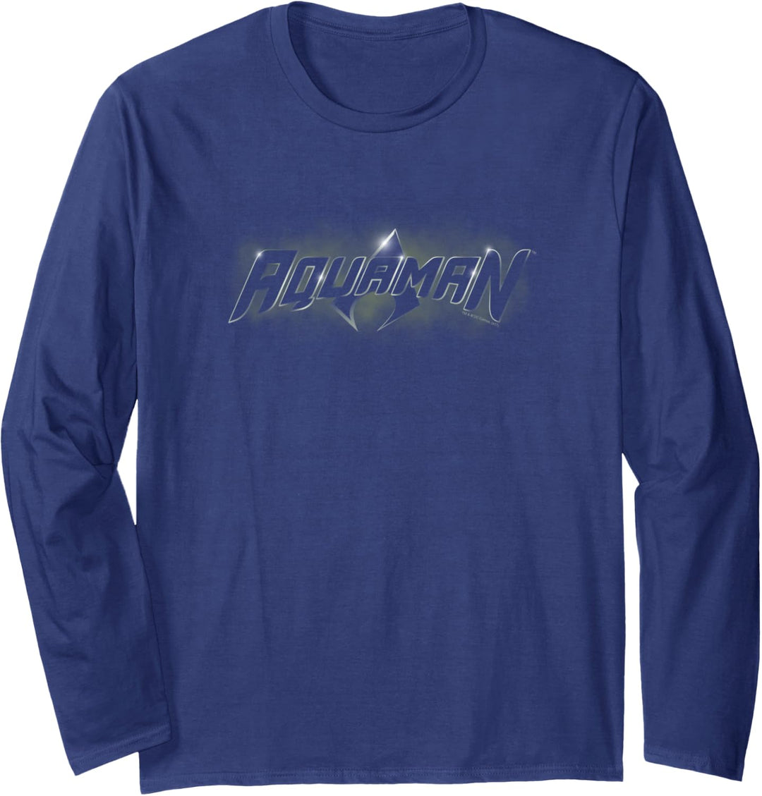 Aquaman Title Langarmshirt