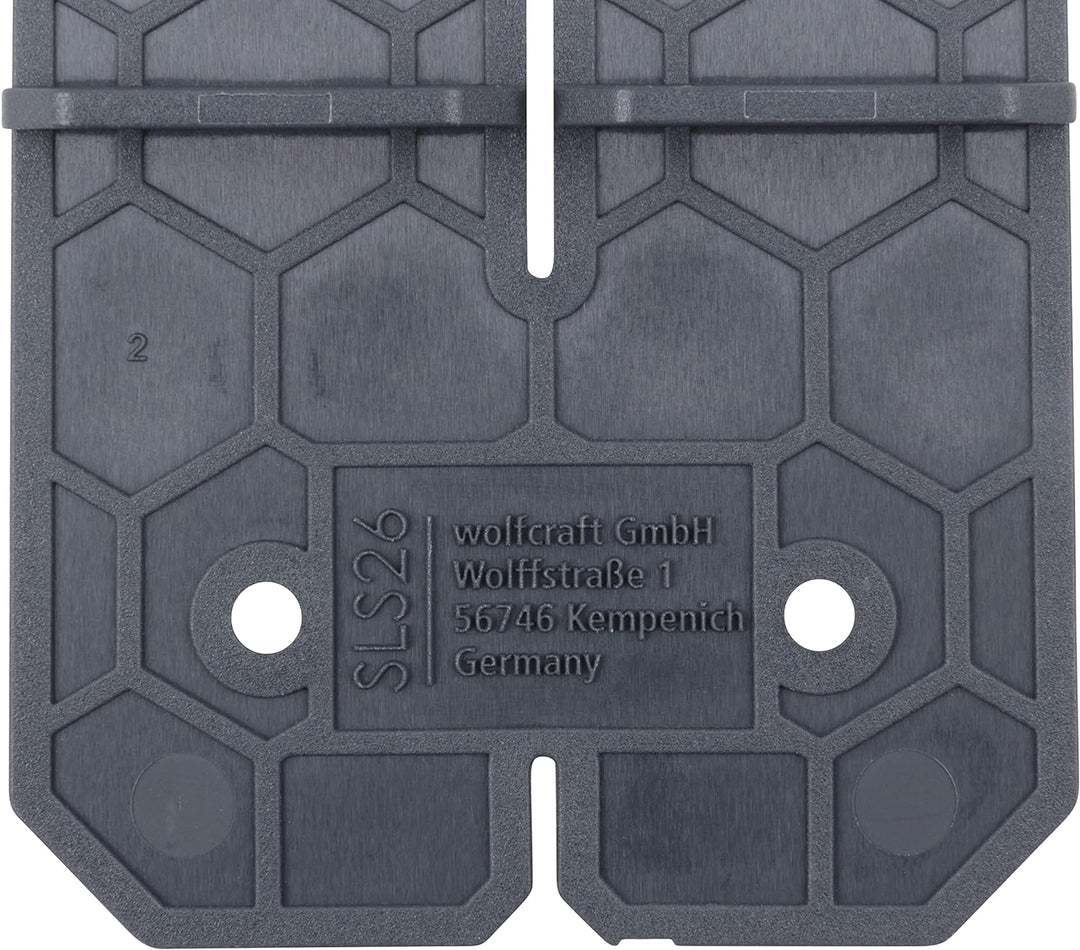 wolfcraft Scharnierloch-Set 4655000 Zur einfachen Installation von Topfscharnieren, 26 mm türkis, 26