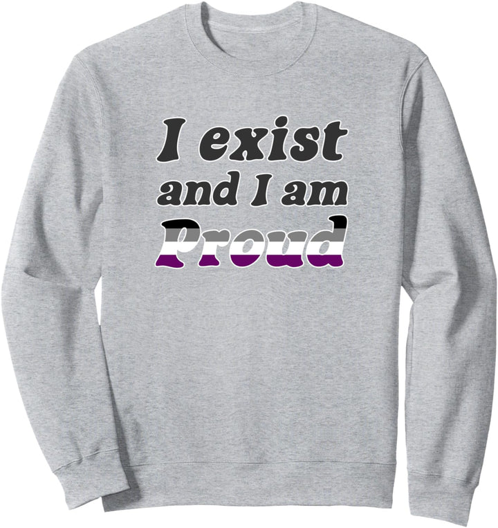 Trendy Pride Exist Proud Stack Sweatshirt
