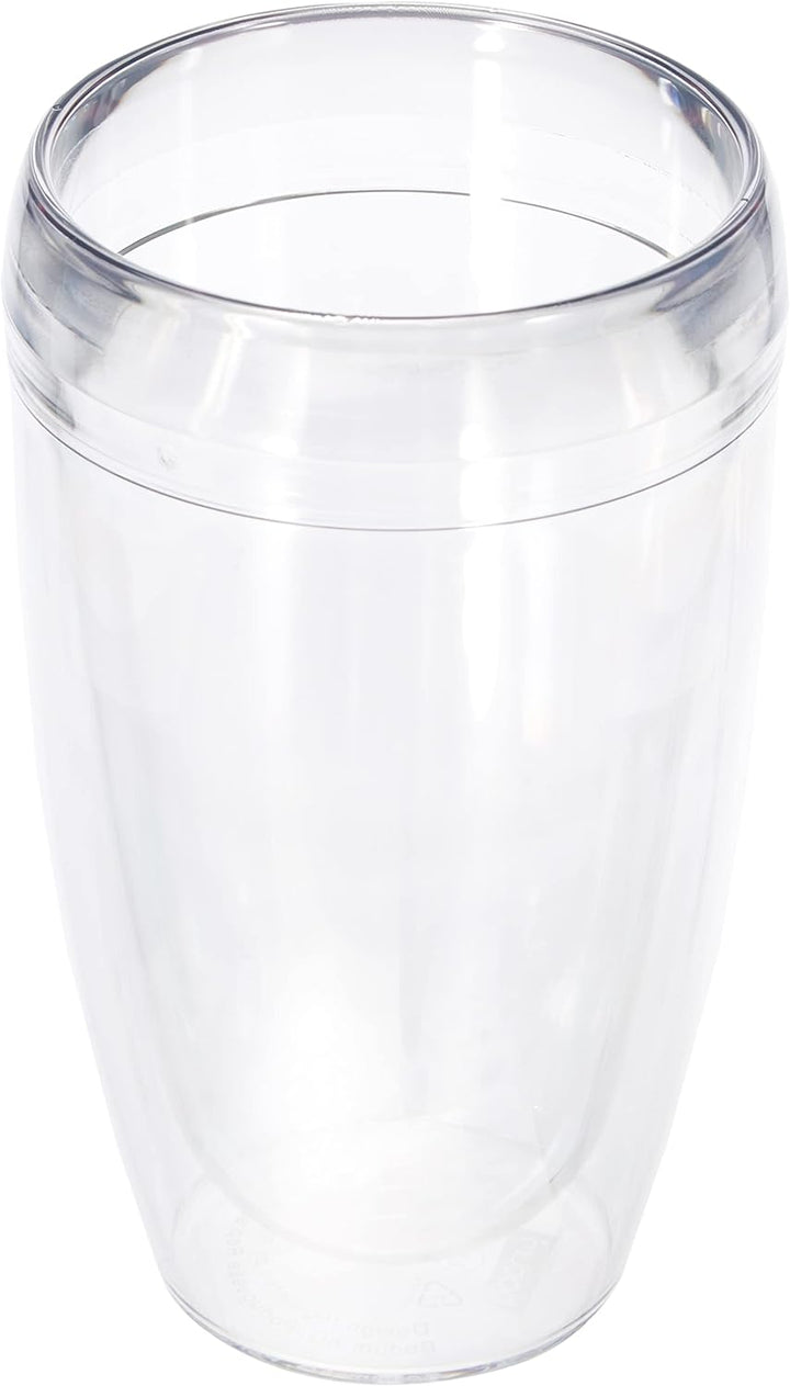 Bodum 11850-10SA PAVINA Outdoor Becher, doppelwandig, Kunststoff, 0,45 l, 6 Stück 450 Milliliter 1,