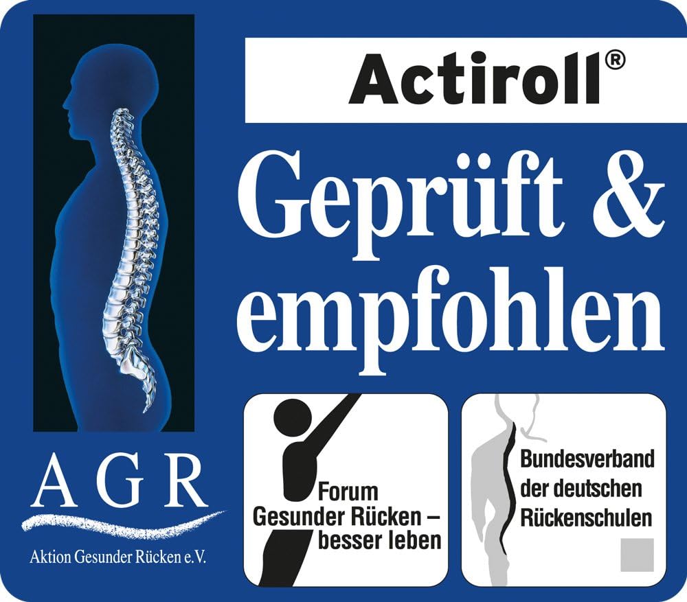 Togu Actiroll Rumble, M, Faszienrolle Schwarz, Schwarz