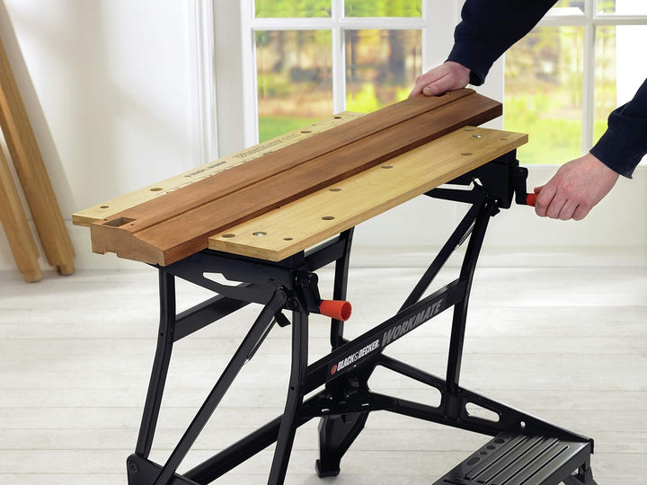 Black + Decker Arbeitsmatte WM626 Workmate Plus mit doppelter Höhe, Workmate Plus mit doppelter Höhe
