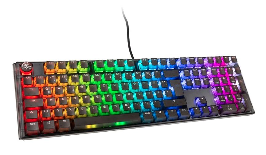 Ducky One 3 Aura Black Gaming Tastatur, RGB LED - Gateron Baby Kangaroo