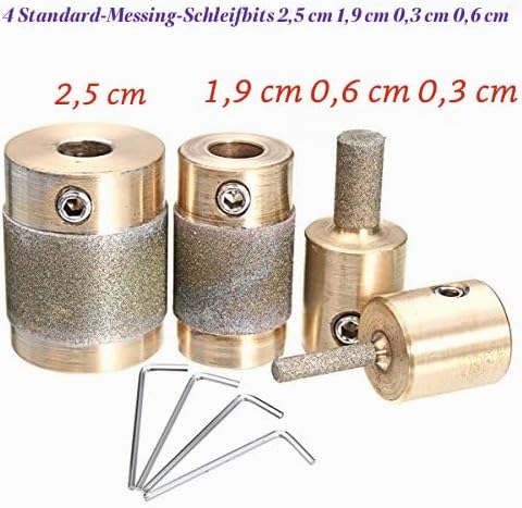 EsportsMJJ 4Er Schleif Bits Set Mcb18 Mcb14 Mcb1 Mcb34 Schleifkopf Für Schleifmaschine