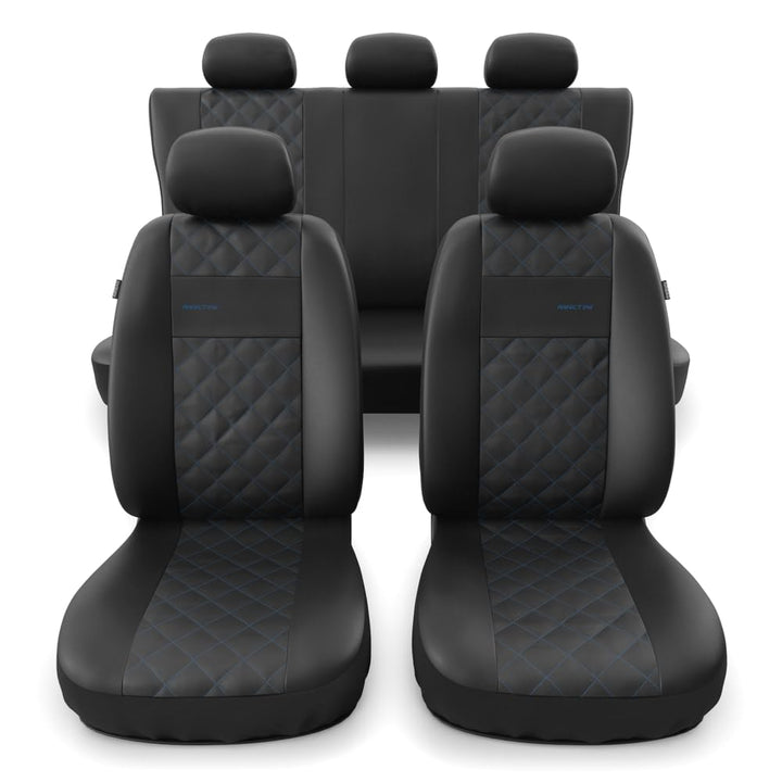 Mossa - Universal Sitzbezüge Auto kompatibel mit VW Volkswagen Passat B4, B5, B6, B7, B8, B9 (1993-