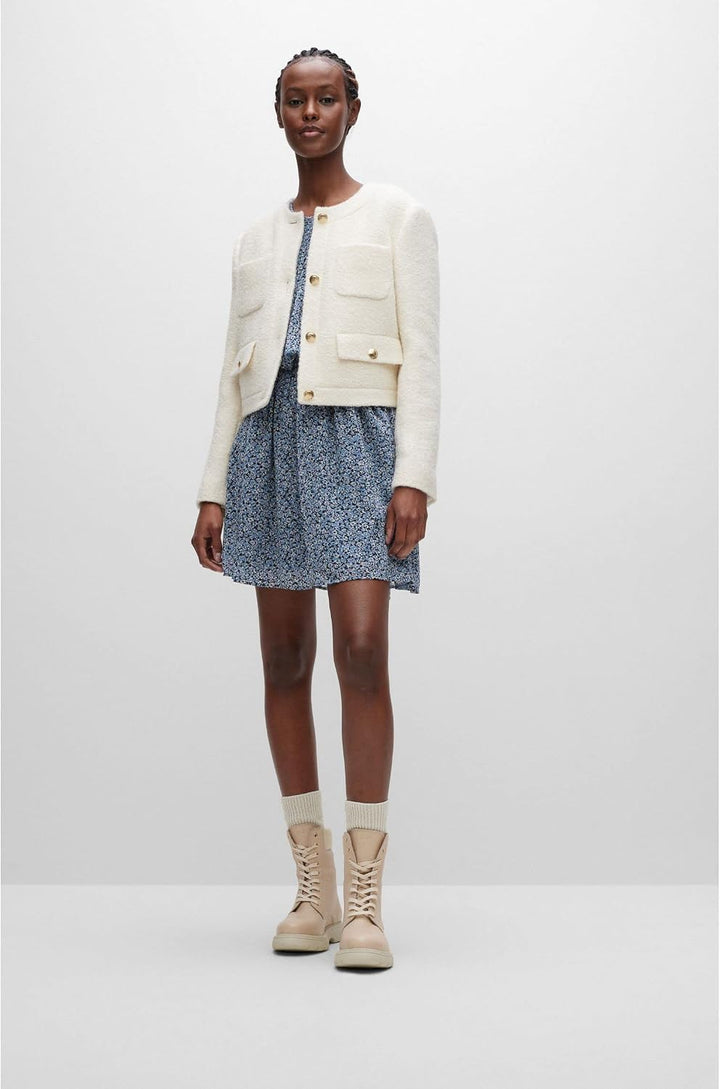 BOSS Damen C_duska Dress 34 Open Miscellaneous, 34 Open Miscellaneous