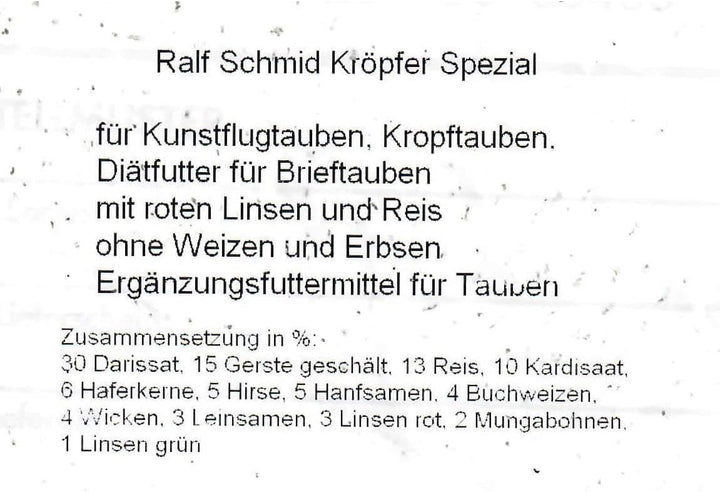 Alfana Ralf Schmid Kröpfer Spezial 25 kg