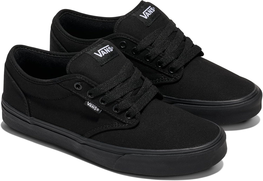 Vans Herren Atwood Sneaker 38.5 EU Canvas Black Black, 38.5 EU Canvas Black Black
