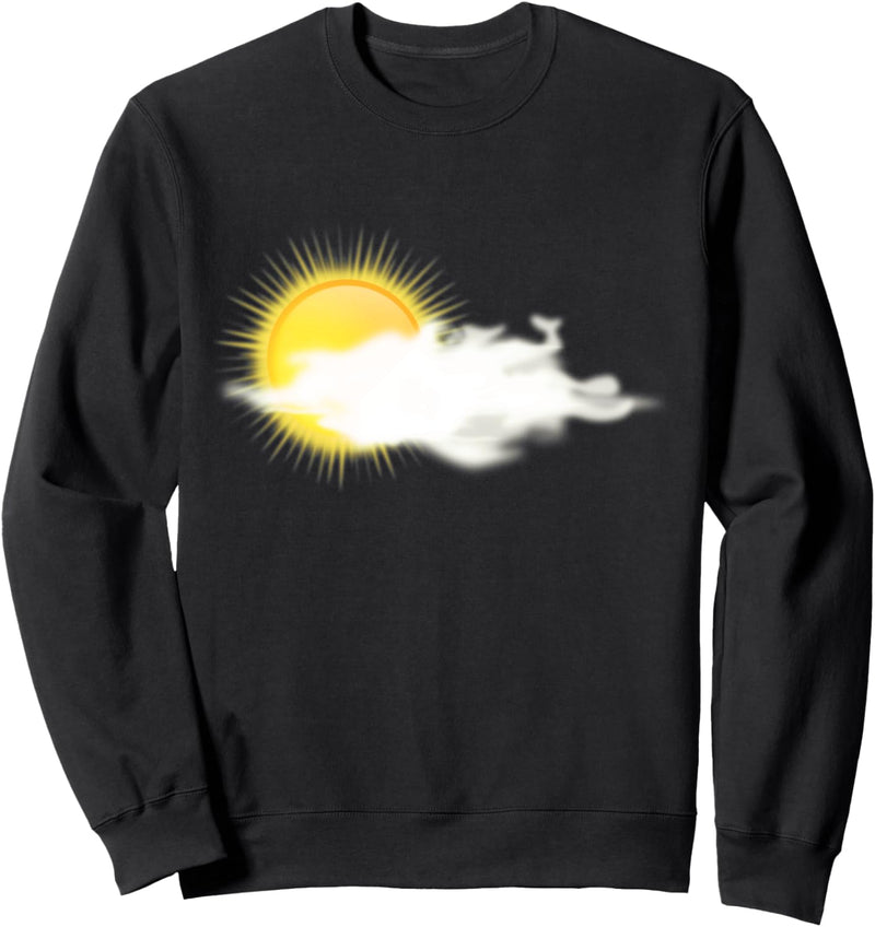 Sonnenschein und Wolken Sweatshirt