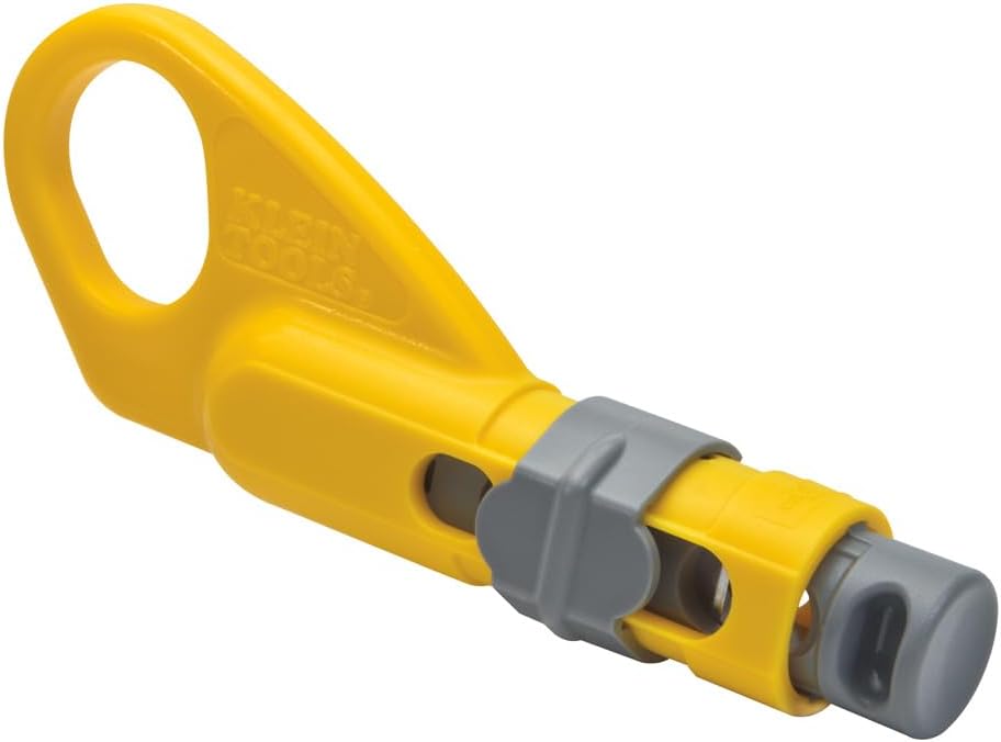 Klein Tools Katapult (KDE) Koaxialkabel Stripper, VDV110-095 Koax-Abisolierer RG59, RG6, RG6-QS, RG7