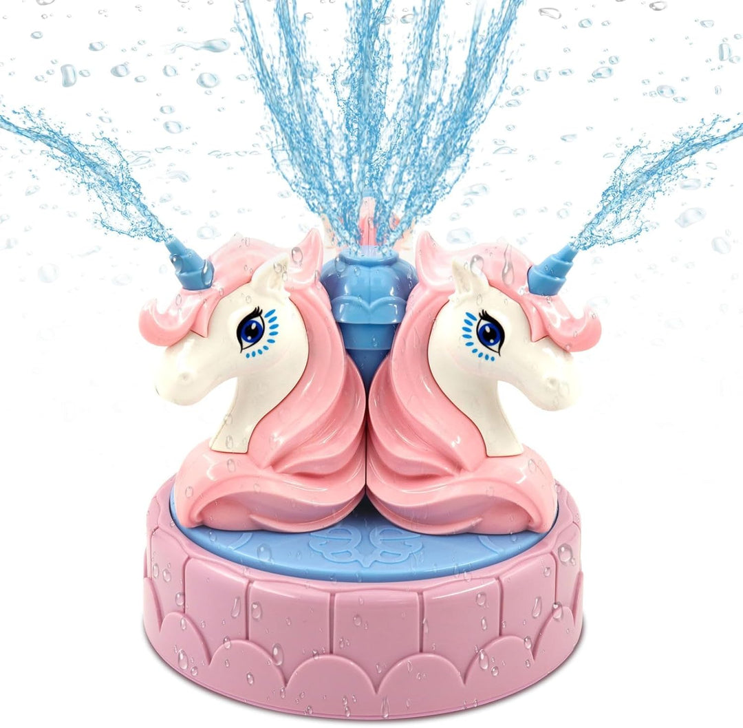 Wassersprinkler Kinder, Sprinkler Kinder Spielzeug, Einhorn Sprinkler Wasserspielzeug Kinder Outdoor