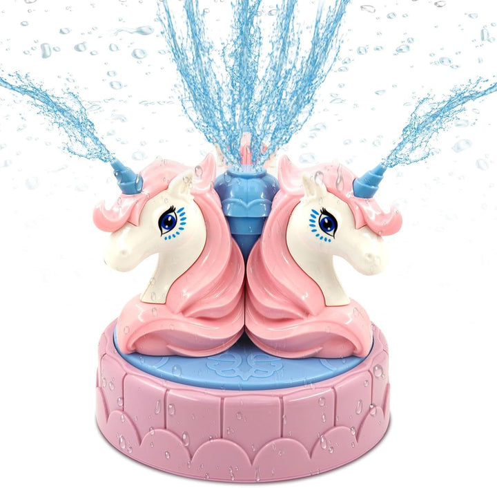 Wassersprinkler Kinder, Sprinkler Kinder Spielzeug, Einhorn Sprinkler Wasserspielzeug Kinder Outdoor