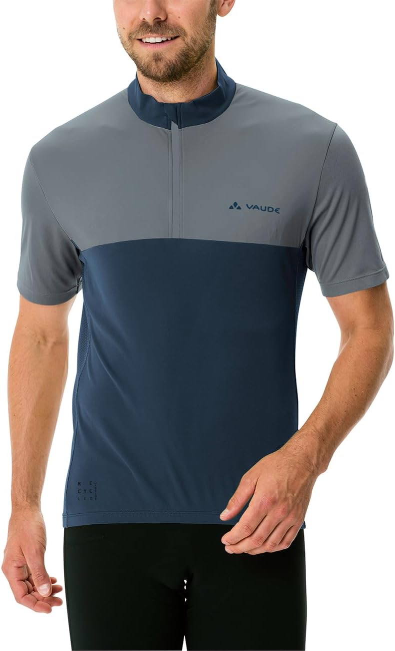 VAUDE Herren Men's Matera Hz Tricot Trikot, Dark Sea Uni