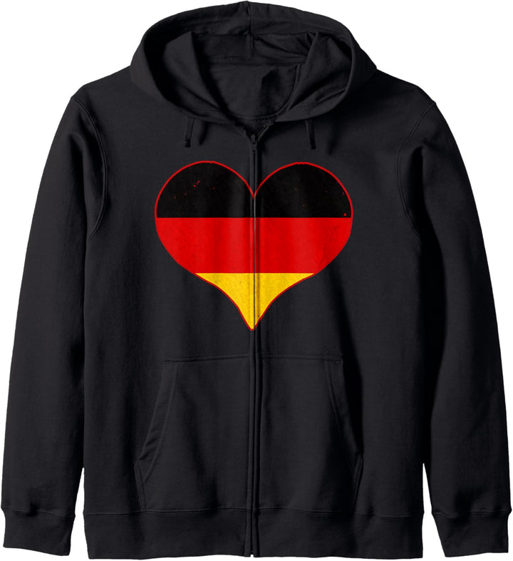 I Love Germany Kapuzenjacke