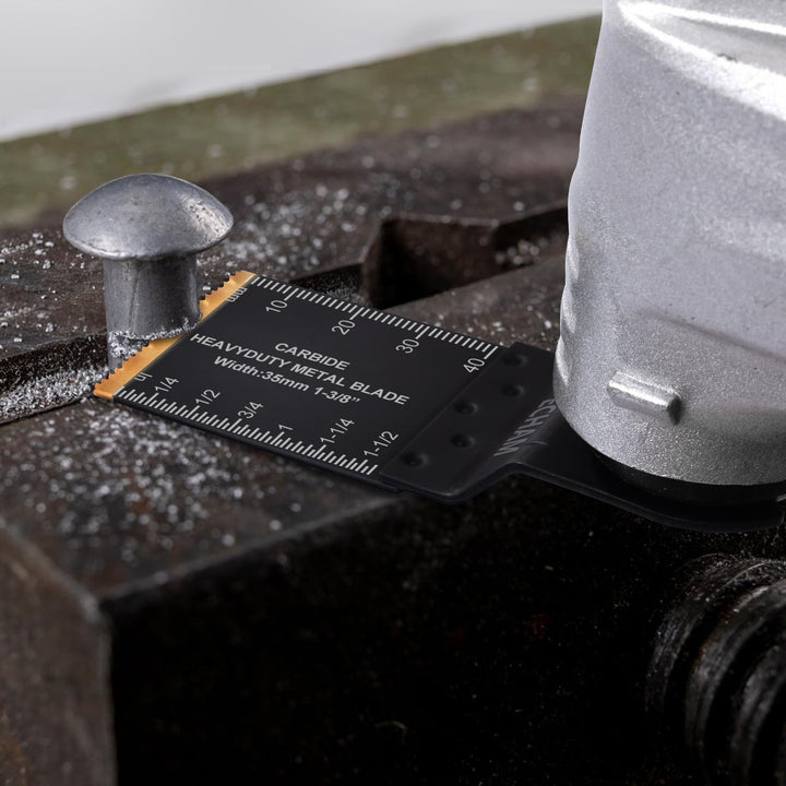 PECHAM 23tlg Multitool Sägeblätter Carbide Hartmetall,Titan-Oszillierende Sägeblätter,Gemischte Kit