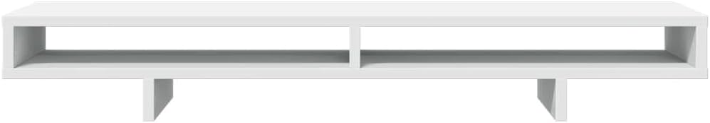 vidaXL Monitorständer, Unterbau Bildschirm Laptop Ständer, Tisch Erhöhung für PC Monitor Drucker, Bi