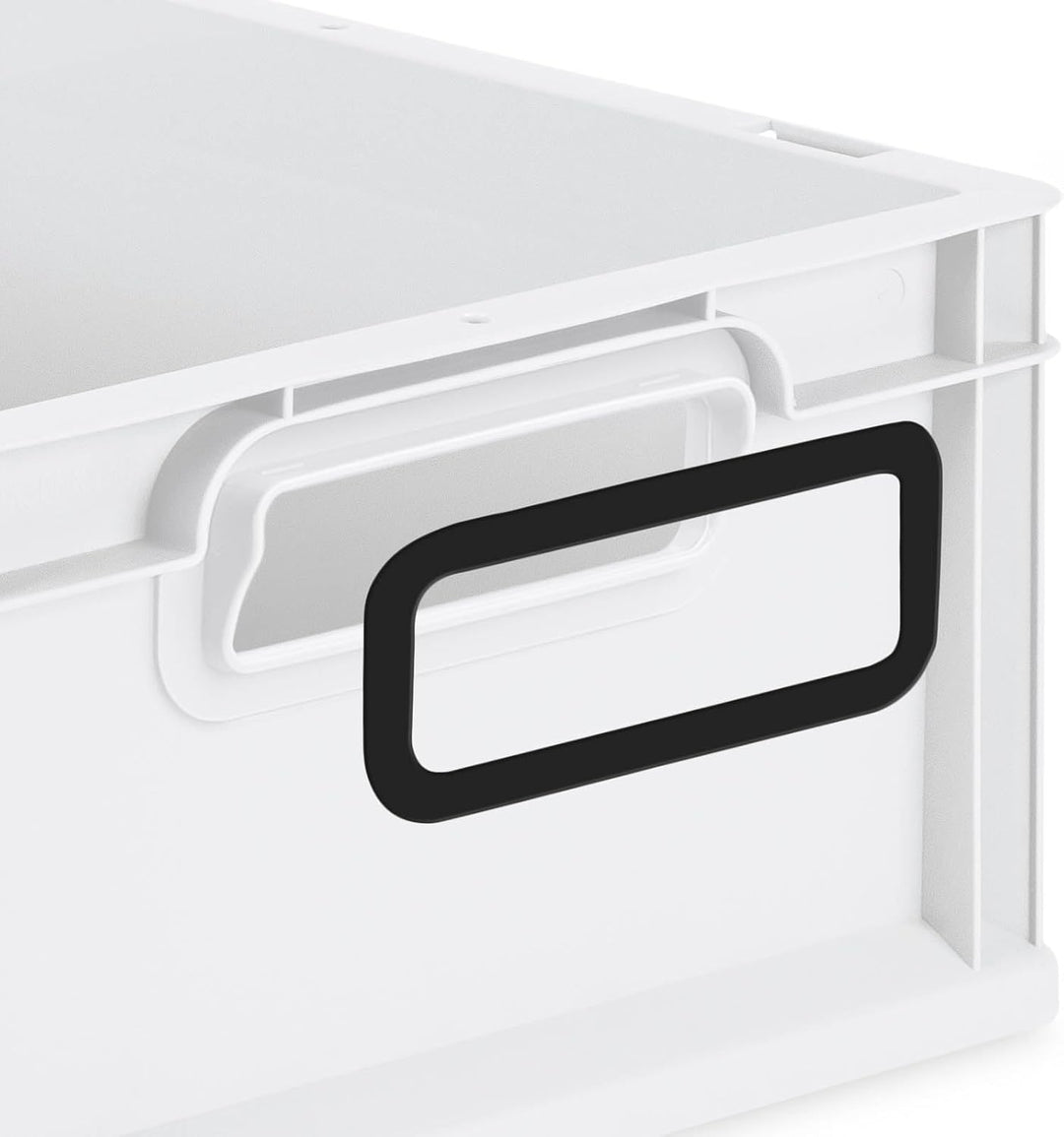 PROREGAL SuperSparSet 10x Eurobox NextGen Color | HxBxT 17x30x40cm | 16 Liter | Griffe schwarz gesch