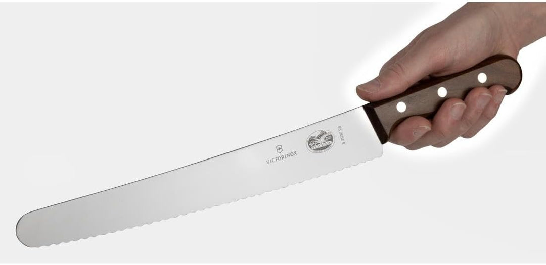 Victorinox C735 Konditorsäge Palisander Länge: 26 cm Küchenmesser, STANDARD, Braun ,
