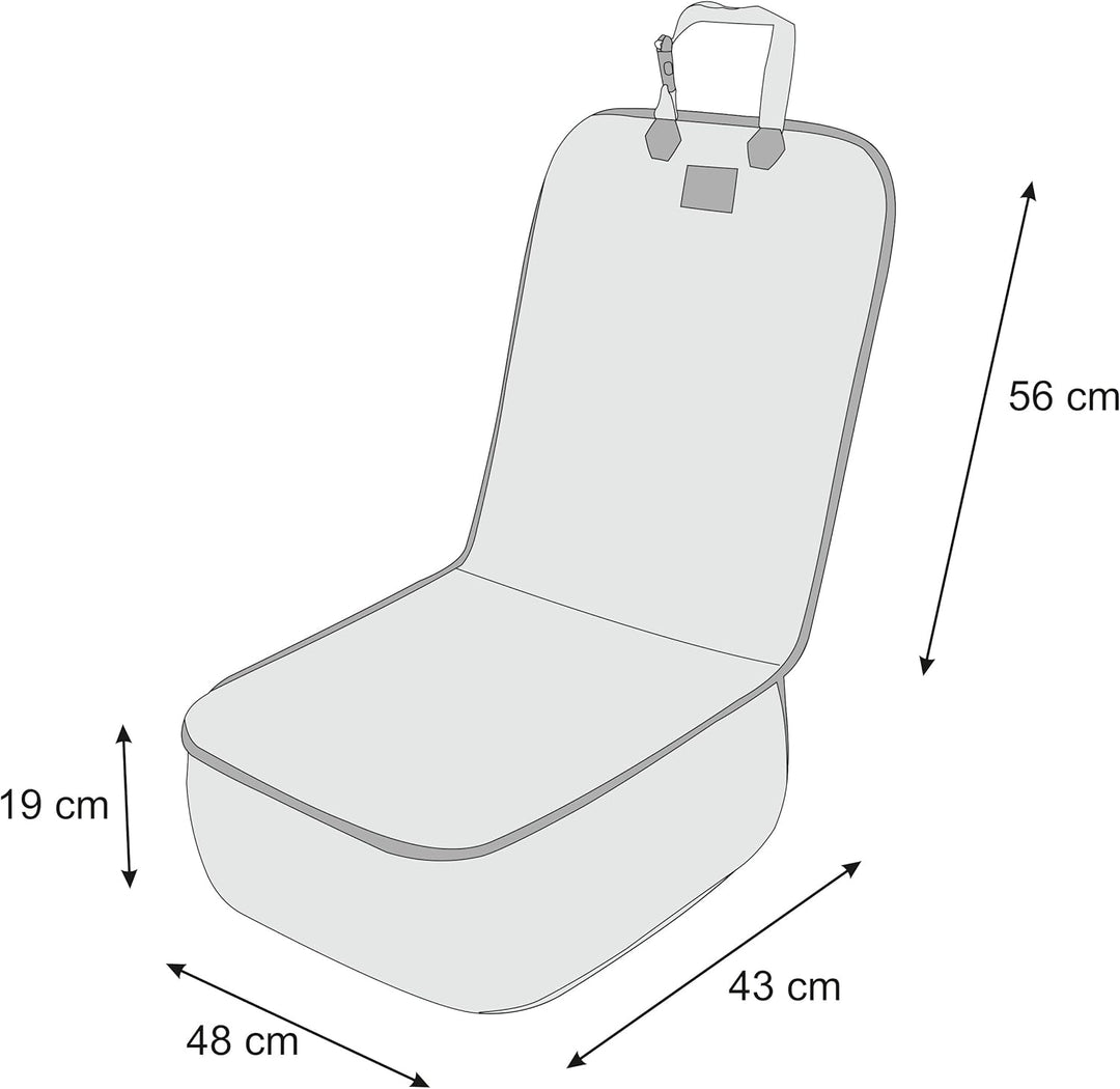 PillowPrim Hundeautositz, Hundedecke, Autoabdeckung, Transportbox Katze, Hundebox, Hundekorb, Hundeg