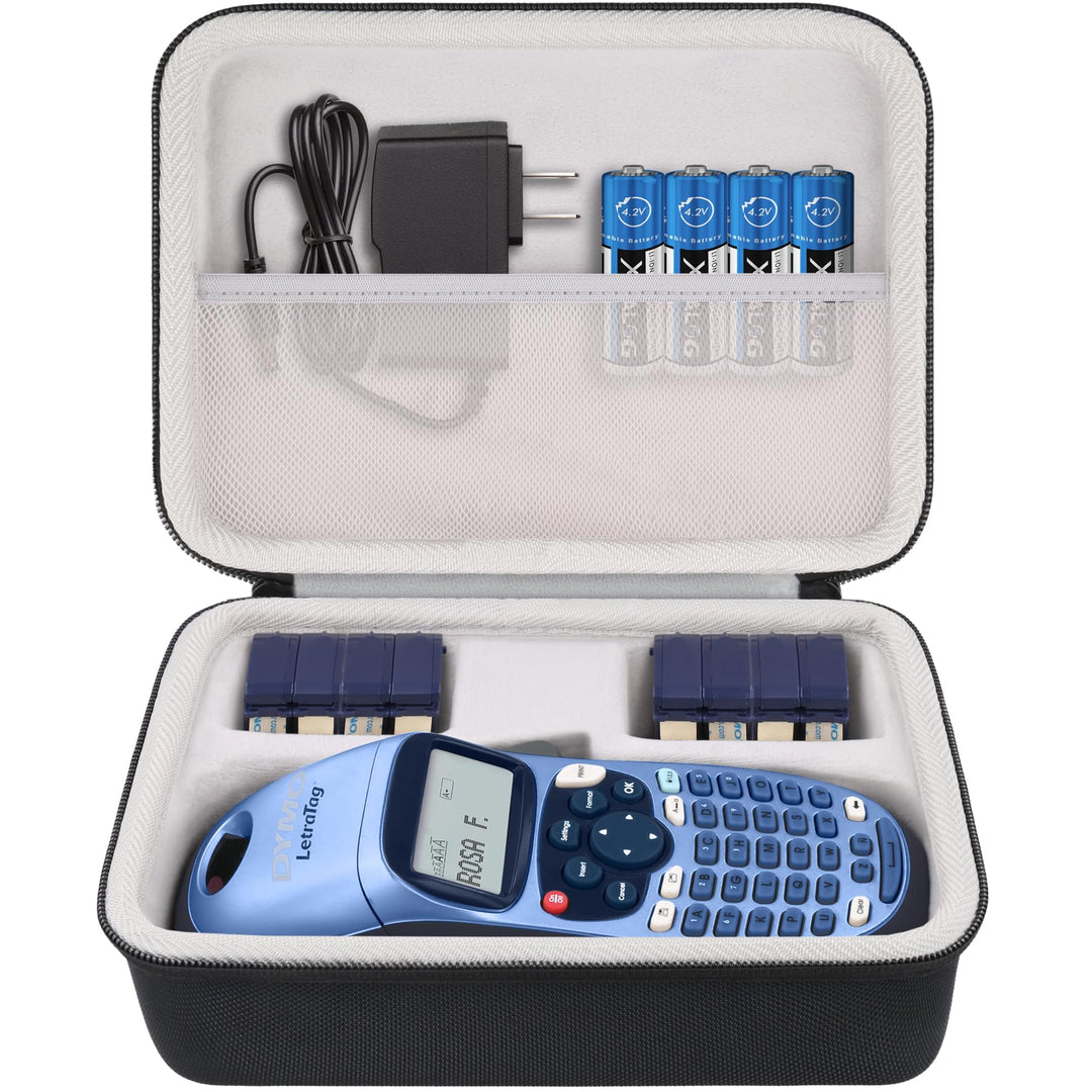 Khanka (Nur Tasche) Hart Tasche Case für Dymo LetraTag LT-100H/ LT-100H+ Plus/LetraTag XR Beschriftu