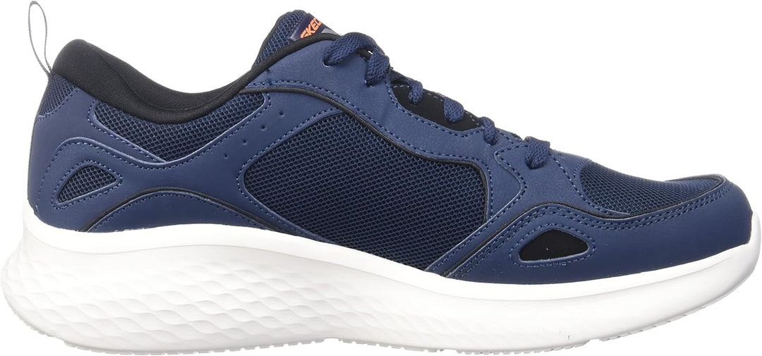 Skechers Herren 232592 NVY Sneaker 42 EU Marineblauer Duraleather Mesh Besatz, 42 EU Marineblauer Du