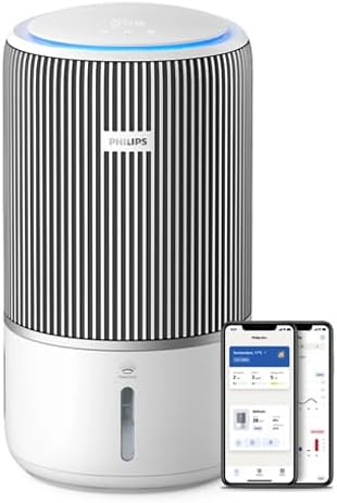 Philips AC3420/10 PureProtect Water 3400 Series Smart 2-in-1 Luftreiniger und Luftbefeuchter