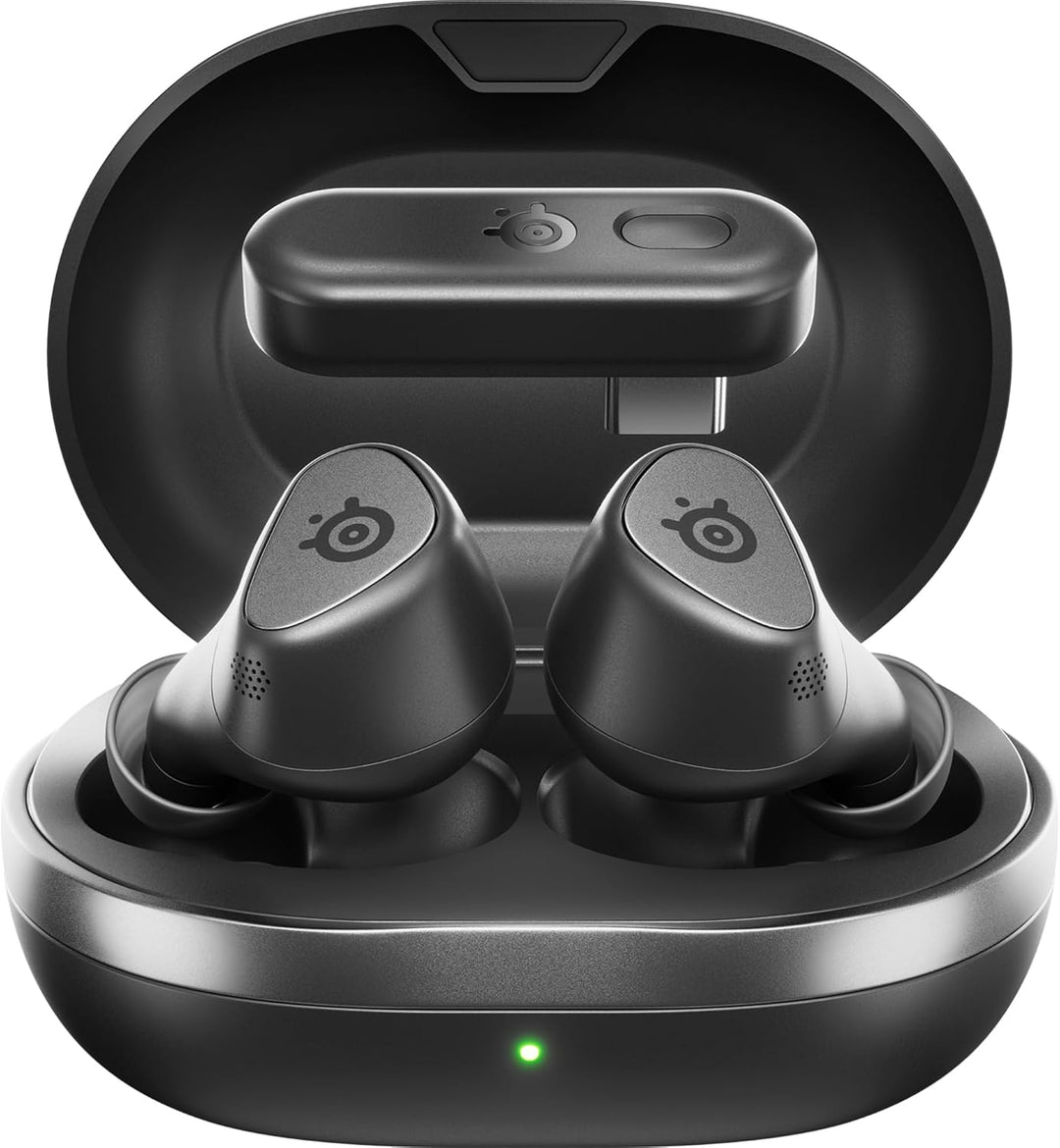 SteelSeries Arctis GameBuds™ Gaming-Headset für PlayStation, kabellos, 2,4 GHz + BT5.3, aktive Geräu