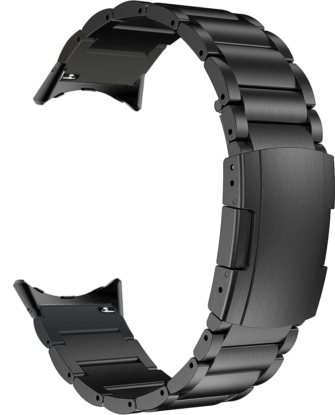 MaKTech Titan-Armband für Google Watch, Metallarmband Inklusive Adapter mit Schildkrötenschnalle für
