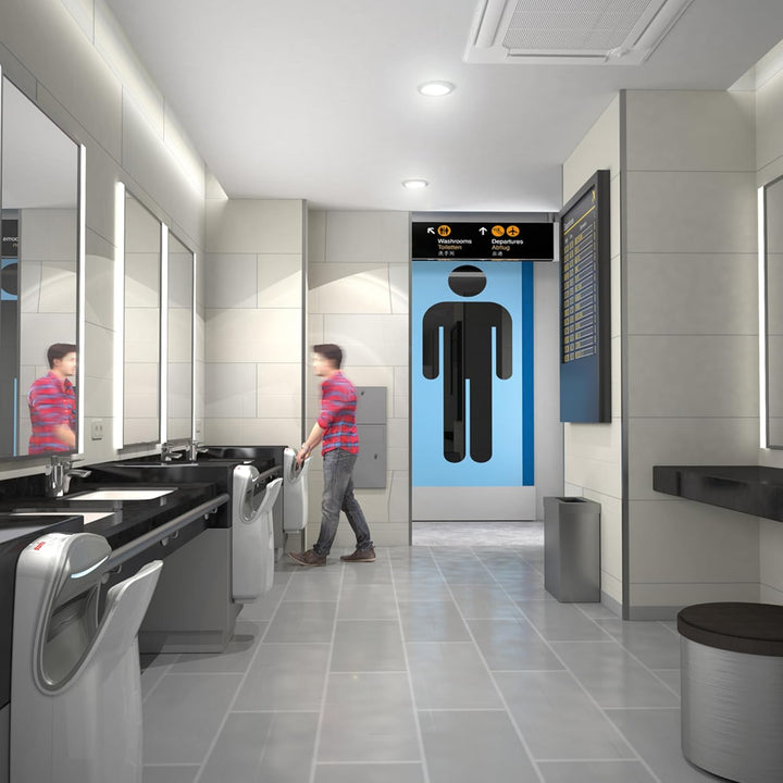 Starmix Händetrockner XT 3001, effektiver und hygienischer Handtrockner für schnelles Trocknen der H