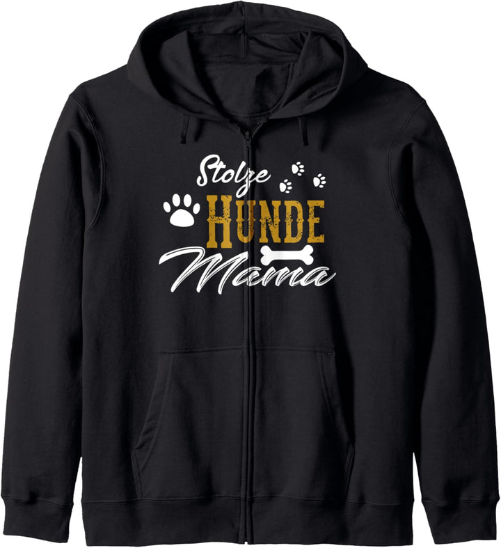 Stolze Hunde Mama, Hundebesitzer, Vier Pfoten Kapuzenjacke