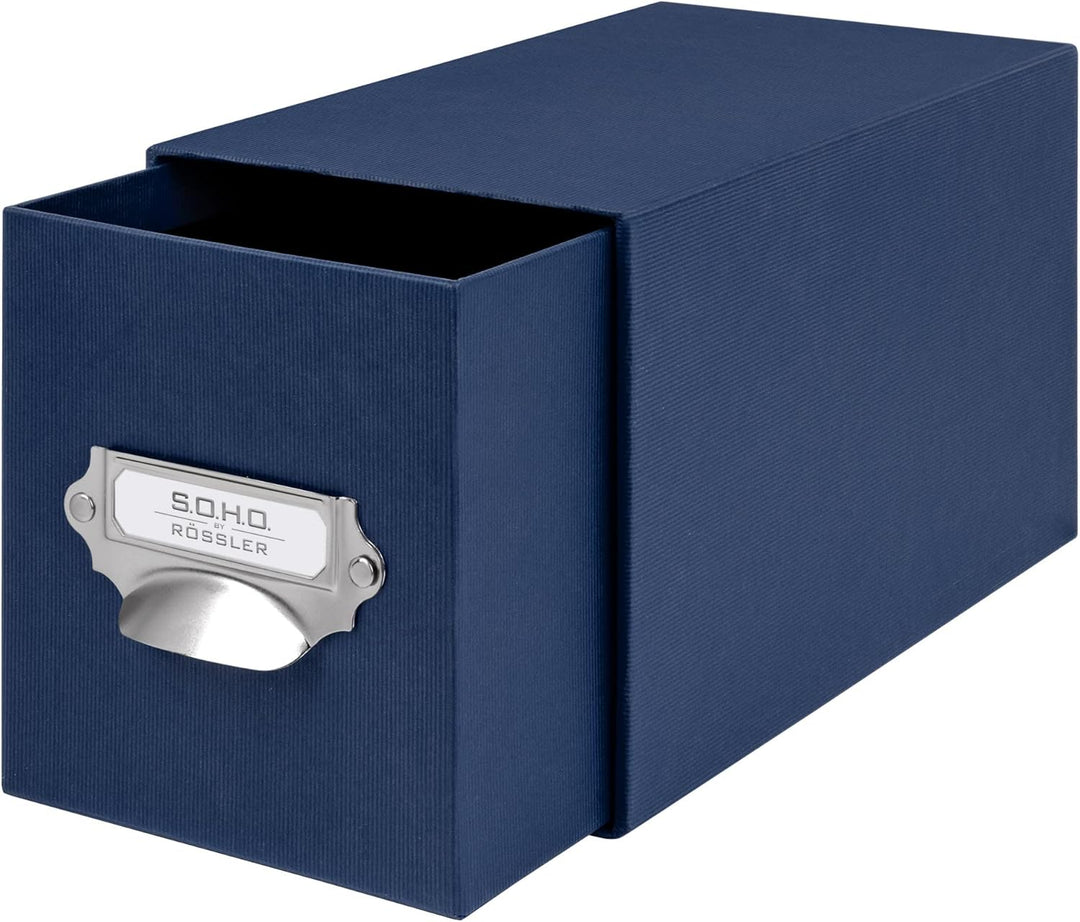 Rössler SOHO CD-Schubladenbox | Schubladen-Aufbewahrungsbox | Organizer mit Schublade | Storage Box