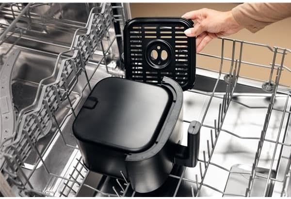 Severin Heissluftfritteuse, Single, Fritteuse für Kochen ohne Fett, Touch-Display, 8 Automatik-Progr