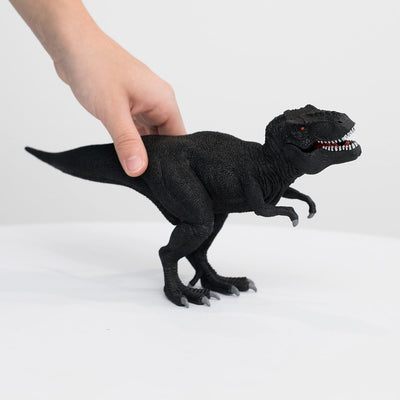 Schleich 72169 Black T-Rex, ab 5 Jahren, Dinosaurs - Spielfigur, 10 x 28 x 14 cm, seltene Sonderbema