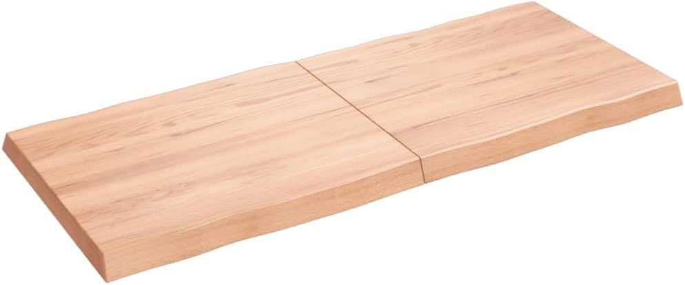 vidaXL Tischplatte, Holzplatte für Tisch Esstisch Couchtisch, Massivholzplatte Handgefertigt mit Bau
